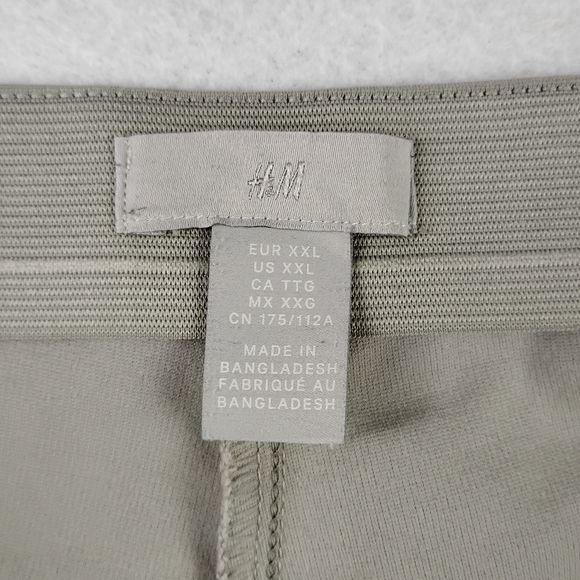 New H&M Ponte Pant In Tan Neutral Size XXL - Picture 4 of 5